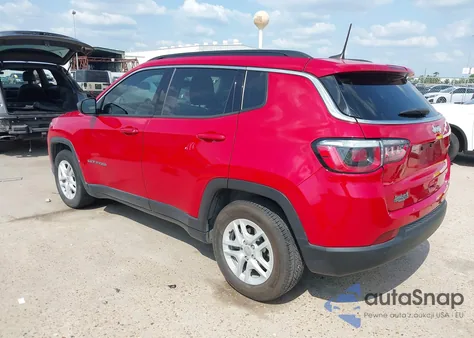 2020 Jeep Compass Sport Fwd из США, поврежденный, VIN 3C4NJCAB9LT250378